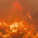 Orman yangının içinde kalan arazöz ekibin görüntüleri ortaya çıktı