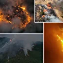 Karabük'te başlayan yangın Kastamonu'ya ulaştı: Altı köy tahliye edildi