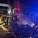 Aydın'da iki otomobil çarpıştı: Sekiz kişi yaralandı