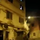 Afganistan’da şiddetli deprem: Çöken bina saniyeler içerisinde böyle yıkıldı