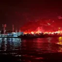 Küresel Sumud Filosu’na saldırının ardından Tunuslular dayanışma için limanda toplandı