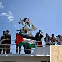 Ersin Çelik Sumud Filosu'nun son hazırlıklarını aktardı: 'Turkuaz rengi kurdele takarak bize destek olun'