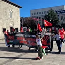 Erzurum'da sağlık çalışanları 96 haftadır Gazze için yürüyor