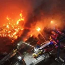 Filipinler’deki devasa yangında yüzlerce aile evsiz kaldı