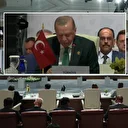Cumhurbaşkanı Erdoğan'dan dünyaya çağrı: İsrail'i durduracak güce sahibiz