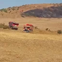 Çanakkale'de tarım arazisinde yangın