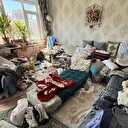 Eskişehir'de müstakil evden 1 ton çöp çıkarıldı