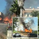 Antalya'da sazlık alanda çıkan yangın kontrol altında