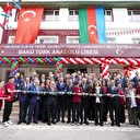 Bakü Türk Anadolu Lisesi açıldı: 'Türkiye ile tüm kademeler üzerinde iş birliğimiz var'