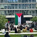 Sciences Po Paris : rassemblement étudiant contre les exclusions et en soutien à la Palestine
