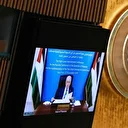 Filistin Devlet Başkanı Abbas video bağlantıyla BM'de: Gazze Filistin'in ayrılmaz bir parçasıdır