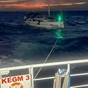 Bakırköy açıklarında sürüklenen tekne kurtarıldı