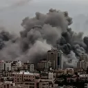 Katil İsrail'den bir günde 140'tan fazla hava saldırısı