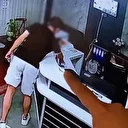 Bursa'da  otelden hırsızlık güvenlik kamerasında