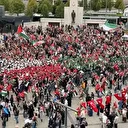 Kocaeli'de halk Küresel Sumud Filosu için yürüdü