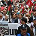 Trabzon'da binlerce kişi Gazze için yürüdü