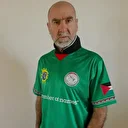 Cantona'dan Filistin'e destek forması