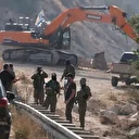 Batı Şeria sakinleri İsrail'in 'kuşatma tehdidi'ni protesto etti