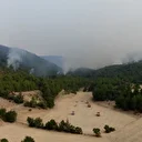 Kastamonu'daki orman yangınına havadan ve karadan müdahale sürüyor