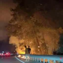 Muğla'nın Sakar rampasında orman yangını