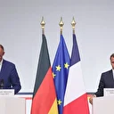 Macron et Merz à Évian pour porter la relance économique franco-allemande