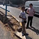 Kuryenin yola atlayan çocuğa karşı merhametli tavrı kalplere dokundu