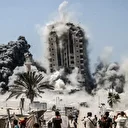 İsrail Gazze'deki "Müşteha Kulesi"ni bombaladı