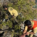 Bartın'daki orman yangınında işçiler alevlerden son anda kurtuldu