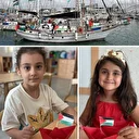 Çocuklardan Sumud Filosu'na anlamlı destek: 527 gemi suya indirildi