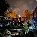 Bursa'da karavanda çıkıp kamyona sıçrayan yangın söndürüldü