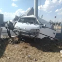 Çorum'da 2 kamyonet çarpıştı: Beş kişi yaralandı