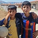 Malatya’da depremzede çocuklar yeni evlerine kavuşmanın mutluluğunu yaşıyor