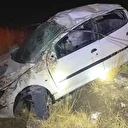 Domaniç’te takla atan otomobilde 3 kişi yaralandı