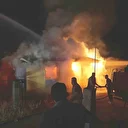 Hisarcık’ta bağ evinde korkutan yangın