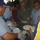 Orucu etli pilav ile karşıladılar