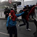 Provokatörler Okmeydanı'nı yaktı yıktı