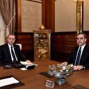 Hakan Fidan Cumhurbaşkanlığı Sarayı'nda