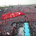 AK Parti'den İstanbul'da dev miting: İlk kareler