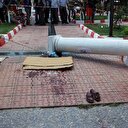 Pazarda korkunç ölüm