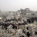 Esed uçaklarından yoğun bombalama