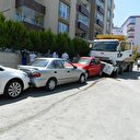 Freni boşalan kamyon 14 aracı biçti