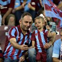 Trabzonspor-Rabotnicki maçından kareler