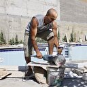 Türkiye Şampiyonu inşaat işçisi