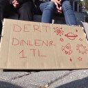 "1 liraya" dert dinliyorlar