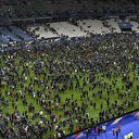 Maç oynanırken patlama böyle duyuldu!