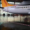 Sabiha Gökçen'de patlama