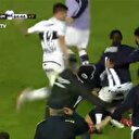 Bu görüntüler bir dostluk maçından