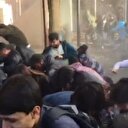 Sur'a yürümek isteyen gruba polis müdahalesi