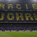Nou Camp'ta muhteşem Cruyff koreografisi