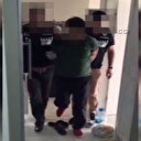 Suç makinesinin yakalanma anı kamerada